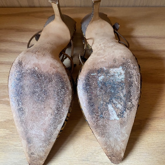 Manolo Blahnik 100th Anniversary Evening Heels. - Picture 11 of 11